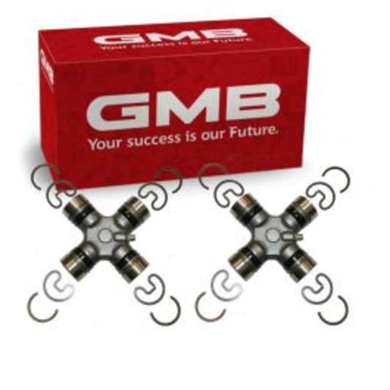 2 pc GMB Front Shaft All Universal Joints for 1980-2007 Ford F-250