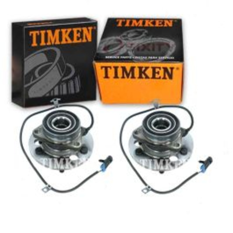 2 pc Timken Front Wheel Bearing Hub Assemblys for 1999 GMC Sierra 1500