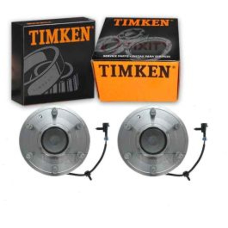 2 pc Timken Front Wheel Bearing Hub Assemblys for 2000-2007 Chevrolet Suburban 1500