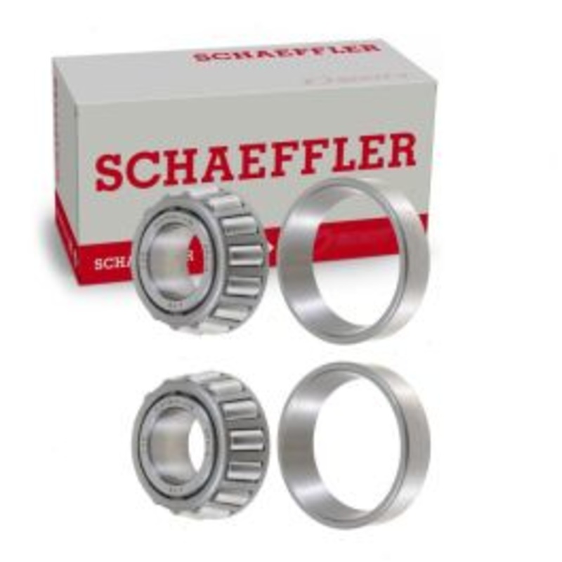 2 pc Schaeffler Front Outer Wheel Bearings for 1962-1966 Jaguar Mark X 3.8L 4.2L L6
