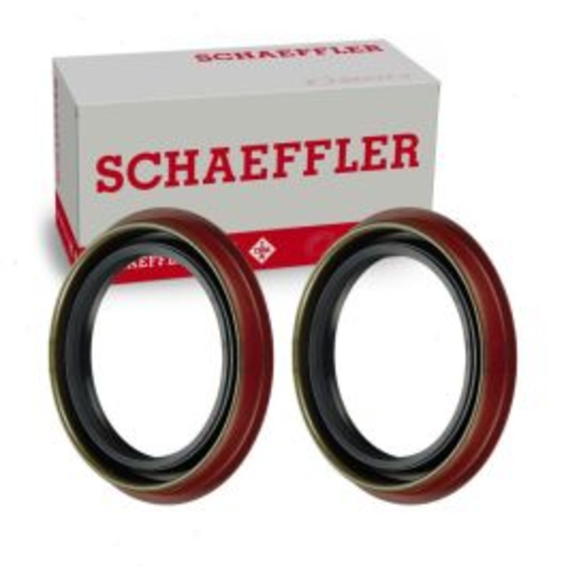 2 pc Schaeffler Rear Wheel Seals for 1974 Dodge D200 Pickup