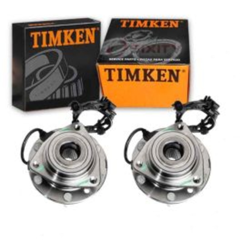 2 pc Timken Front Wheel Bearing Hub Assemblys for 2002-2006 Chevrolet Trailblazer EXT
