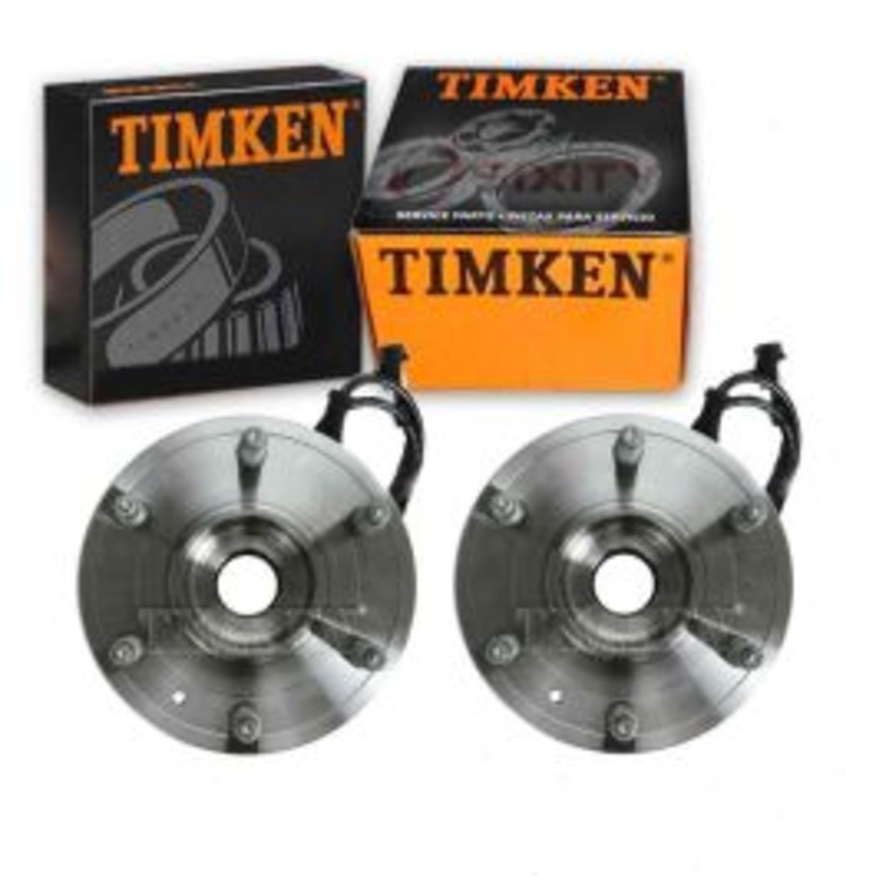 2 pc Timken Front Wheel Bearing Hub Assemblys for 2003-2006 Cadillac Escalade ESV