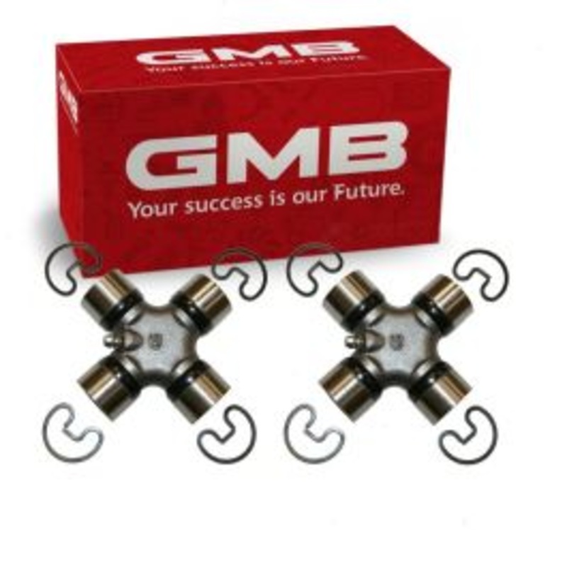 2 pc GMB Front Shaft All Universal Joints for 1998-2002 Honda Passport
