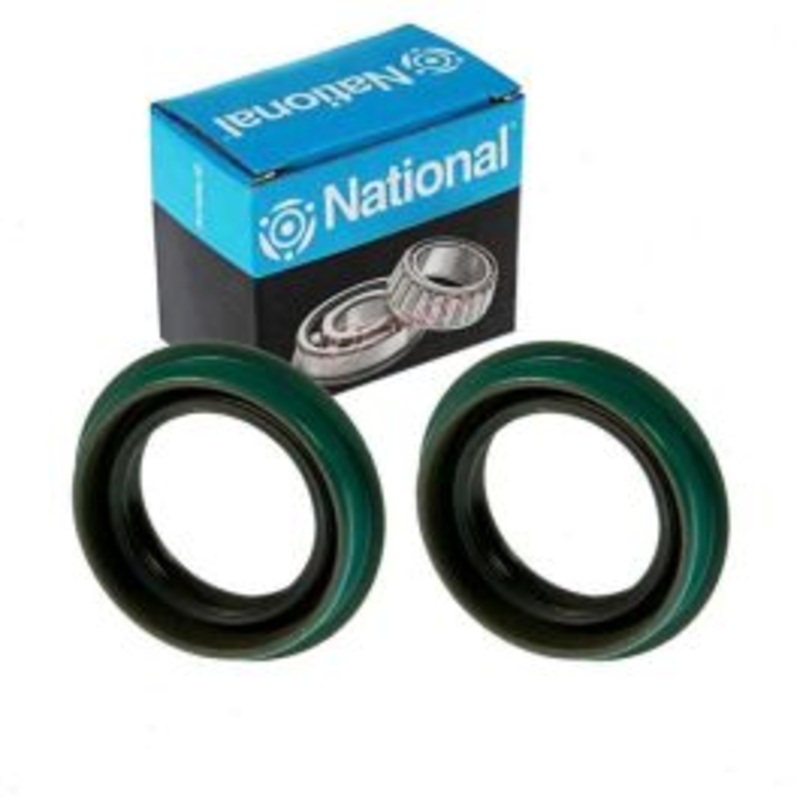 2 pc National Transmission Output Shaft Seals for 2010-2013 Ford Transit Connect