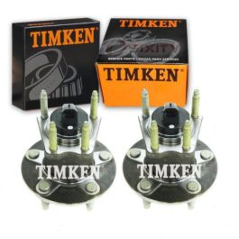 2 pc Timken Rear Wheel Bearing Hub Assemblys for 2005-2010 Pontiac G6