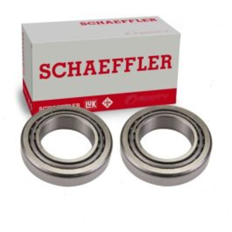 2 pc Schaeffler Rear Axle Shaft Bearings for 1974 Aston Martin Vantage