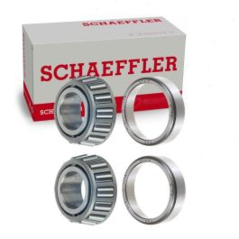 2 pc Schaeffler Front Outer Wheel Bearings for 1963-1965 Mercury Comet 2.4L 2.8L 3.3L L6