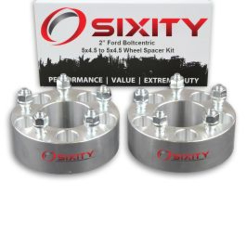Sixity 2 pc 2" Thick Wheel Spacers - Ford Taurus Escape Fusion - 5x4.5