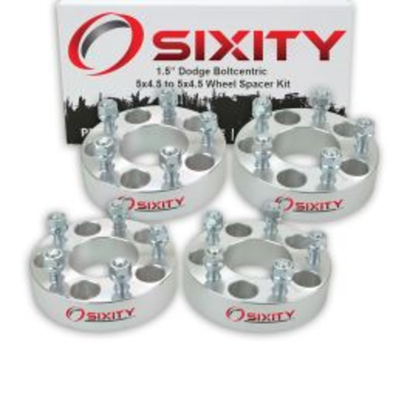 Sixity 4 pc 1.5" Thick Wheel Spacers - Dodge Coronet Monaco - 5x4.5