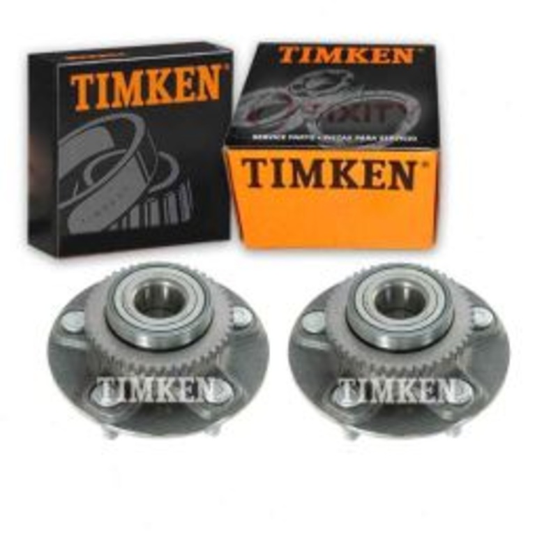 2 pc Timken Rear Wheel Bearing Hub Assemblys for 2014-2017 Chevrolet Impala