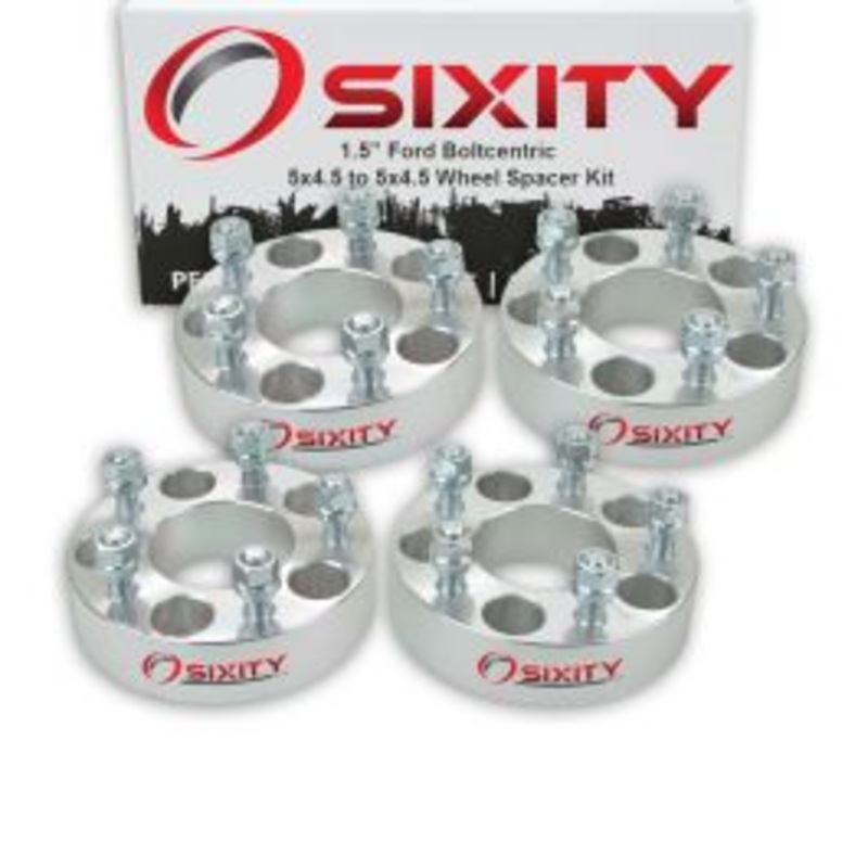 Sixity 4 pc 1.5" Thick Wheel Spacers - Ford Mustang - 5x4.5
