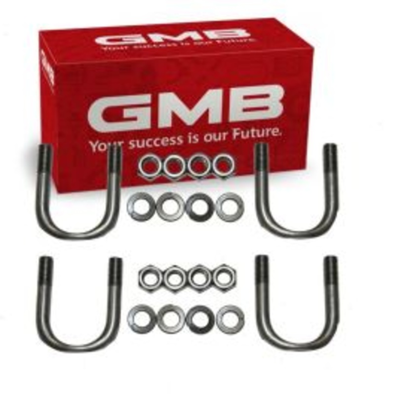 2 pc GMB Rear Shaft All Universal Joint U-Bolt Kit for 1989-1997 Mercury Cougar