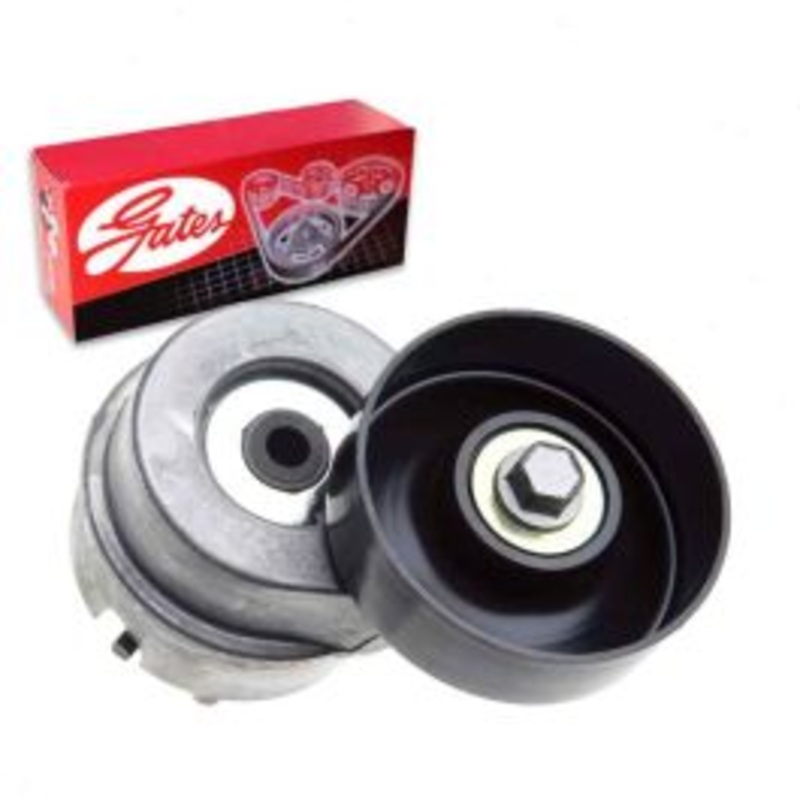 Gates DriveAlign Smooth Pulley Drive Belt Tensioner Assembly for 2004 Ford F-150 Heritage 4.2L V6