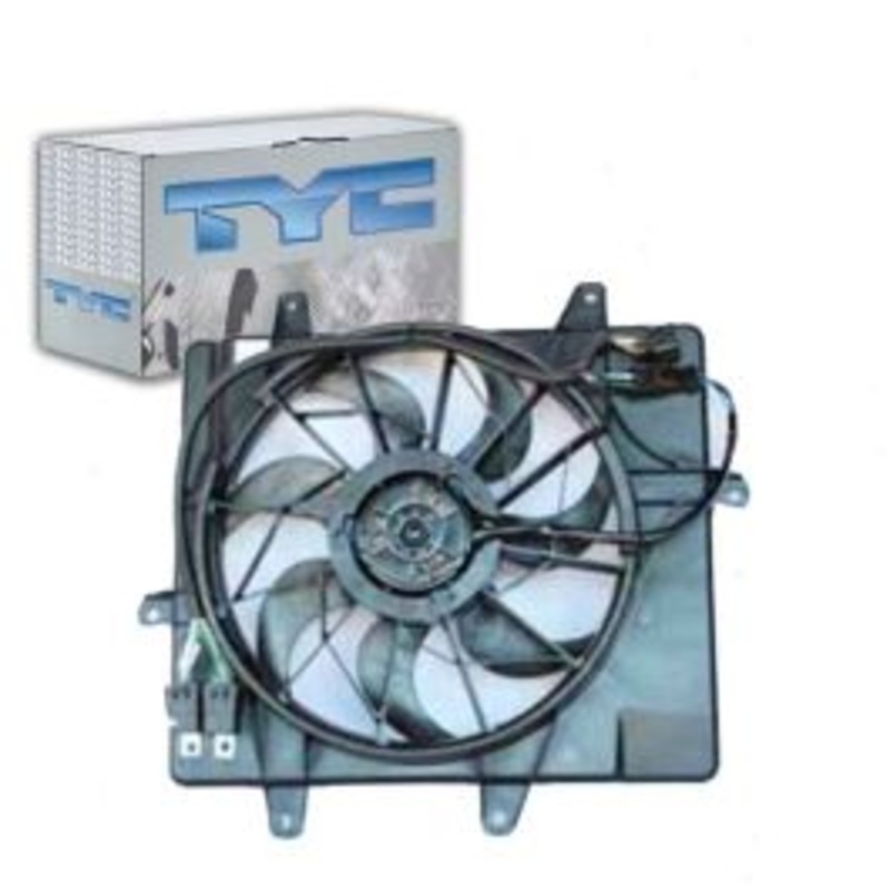TYC 621240 Dual Radiator & Condenser Fan Assembly
