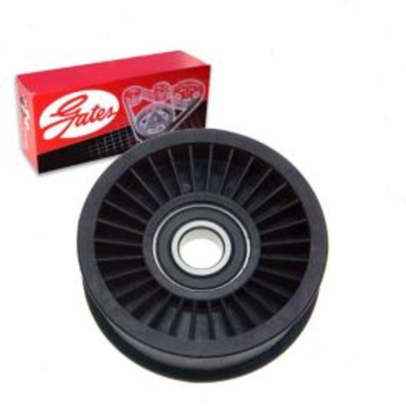 Gates DriveAlign Drive Belt Idler Pulley for 1987-1989 Ford F-150 4.9L L6