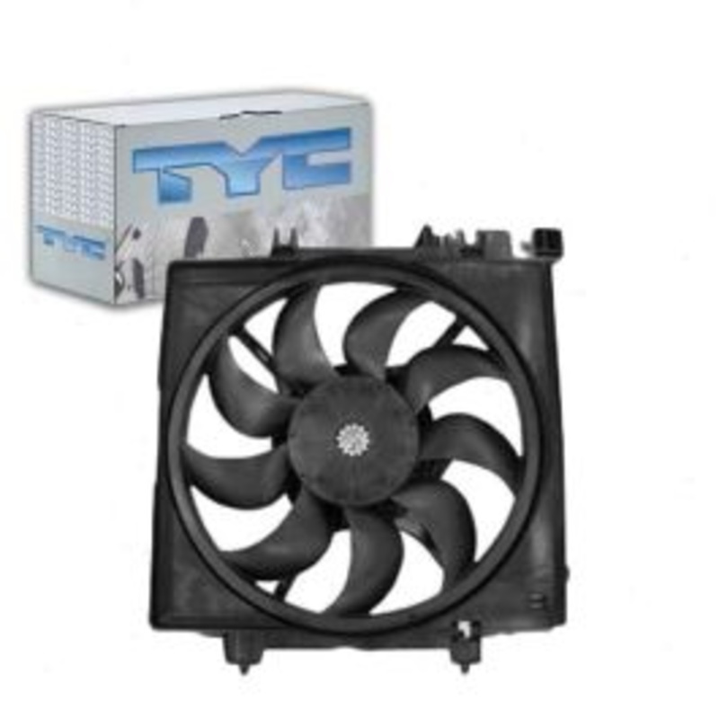 TYC Left Engine Cooling Fan Assembly for 2009-2018 Subaru Forester 2.0L 2.5L H4
