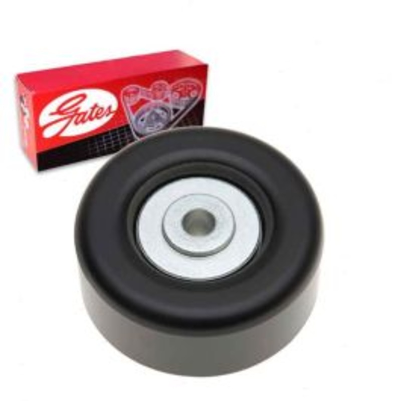 Gates DriveAlign Smooth Pulley Drive Belt Idler Pulley for 2016 Chevrolet Express 2500 6.6L V8
