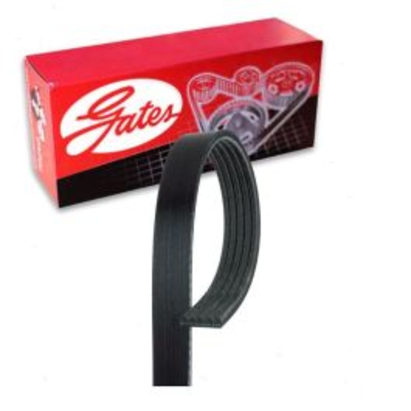Gates Micro-V Serpentine Belt for 2013 Chevrolet Spark 1.2L L4