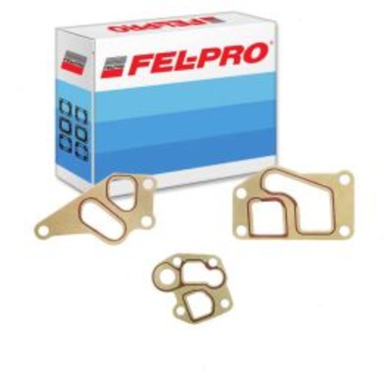 Fel-Pro Engine Oil Cooler Gasket Set for 1983-1994 Ford E-350 Econoline 6.9L 7.3L V8