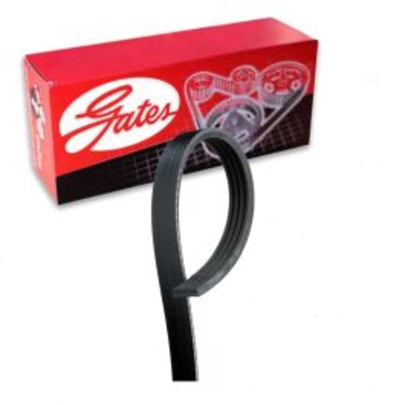 Gates Stretch Fit Micro-V Power Steering Serpentine Belt for 2009-2019 Ford Taurus 3.5L V6