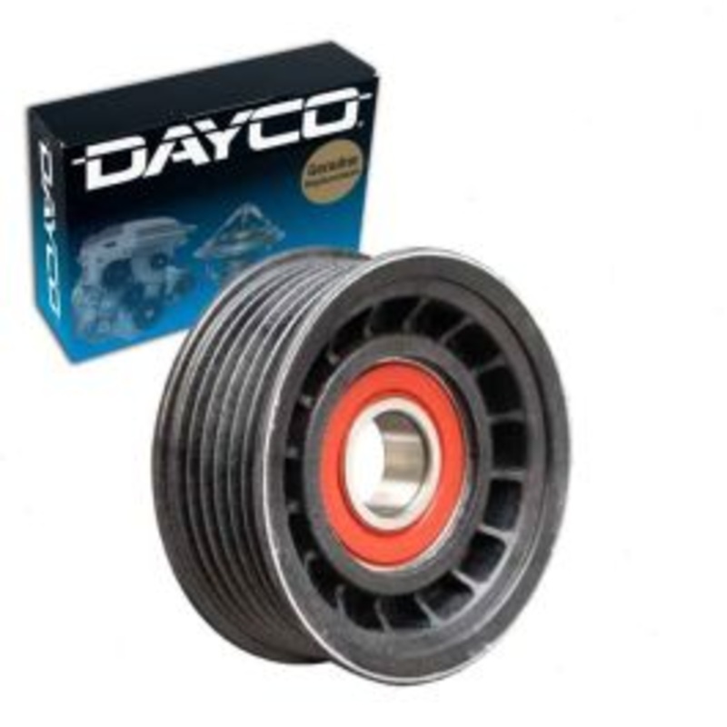 Dayco AC Bypass Drive Belt Idler Pulley for 1996 GMC C2500 Suburban 5.7L 7.4L V8