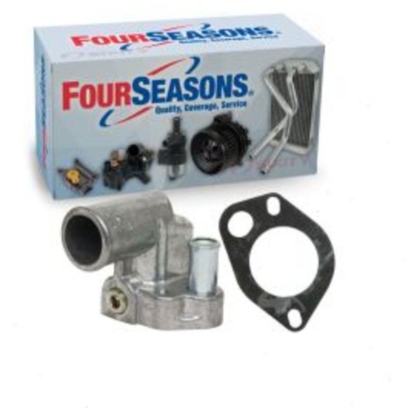 Four Seasons Engine Coolant Water Outlet for 1974-2001 Ford Bronco Cougar E-100 Econoline E-100 Econoline Club Wagon E-150 E 5.0L V8