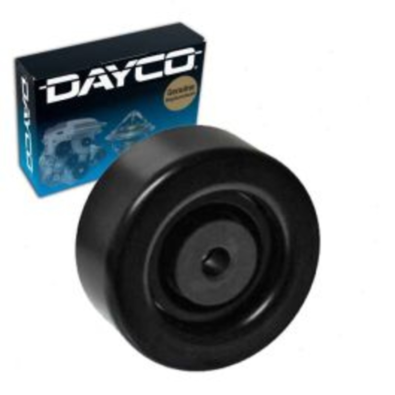 Dayco Smooth Pulley Drive Belt Idler Pulley for 2001-2005 GMC Sierra 3500 6.6L V8