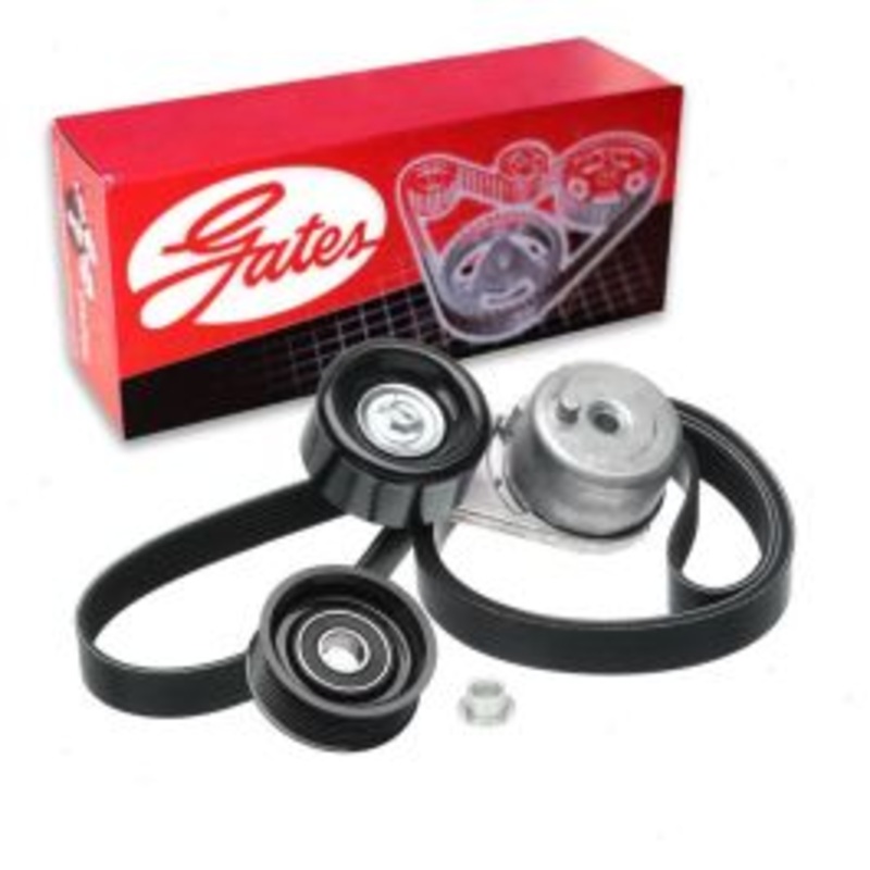 Gates Complete Serpentine Belt Drive Component Kit for 2012-2018 Nissan NV1500 4.0L V6