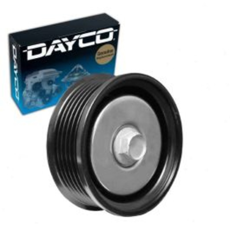 Dayco Grooved Pulley Drive Belt Idler Pulley for 2006-2009 Pontiac Torrent 3.4L V6