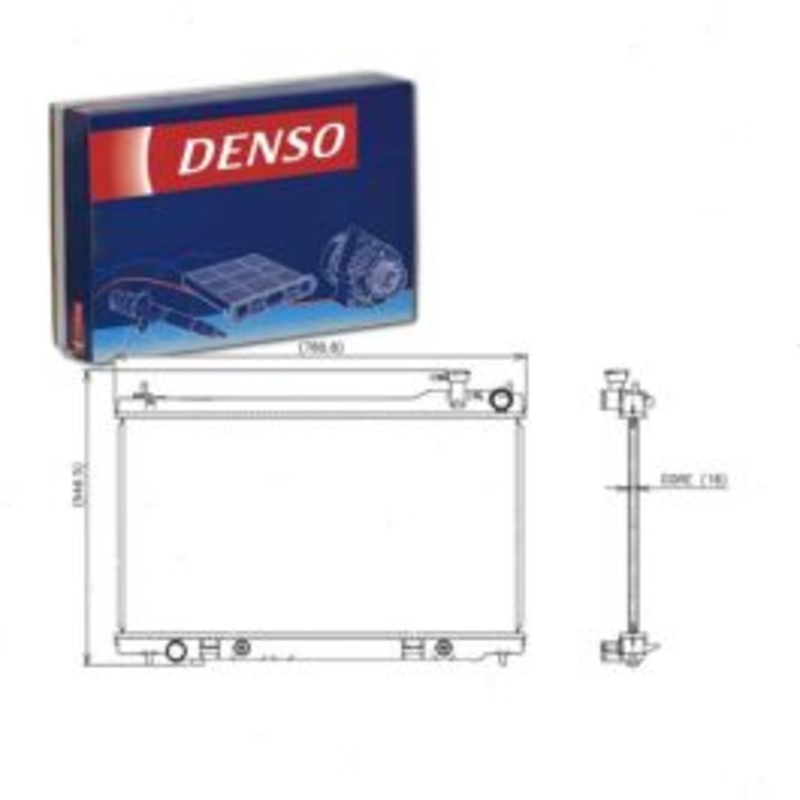 Denso 221-3426 Radiator