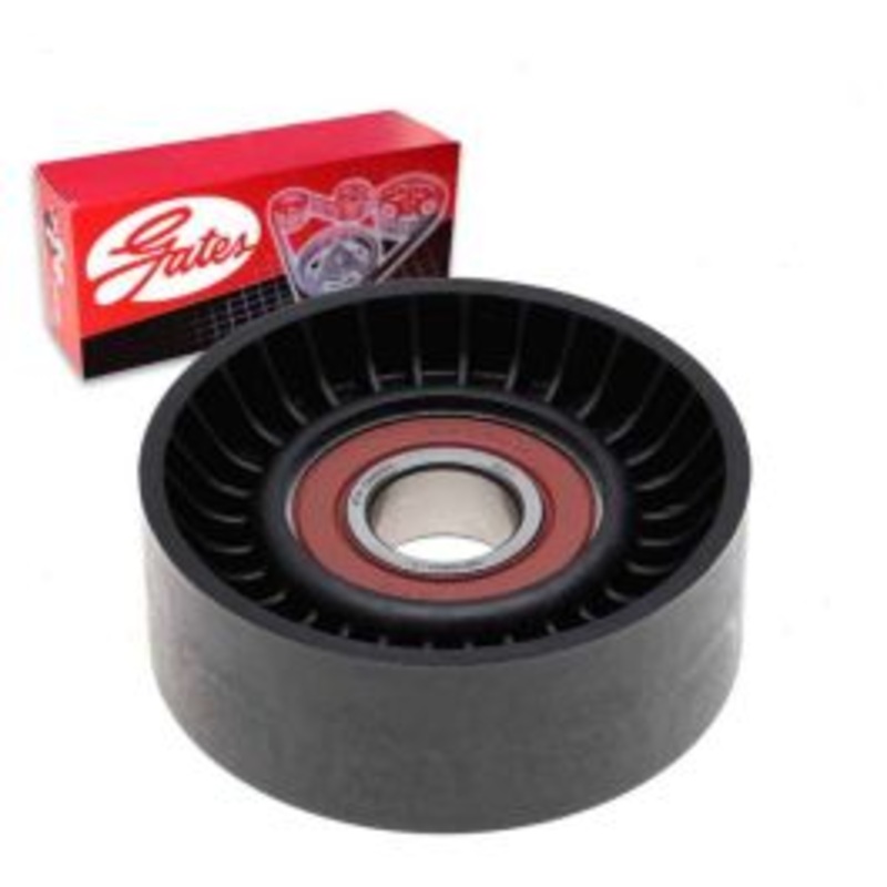 Gates DriveAlign Smooth Pulley Drive Belt Idler Pulley for 2016-2020 Dodge Durango 5.7L 6.4L V8