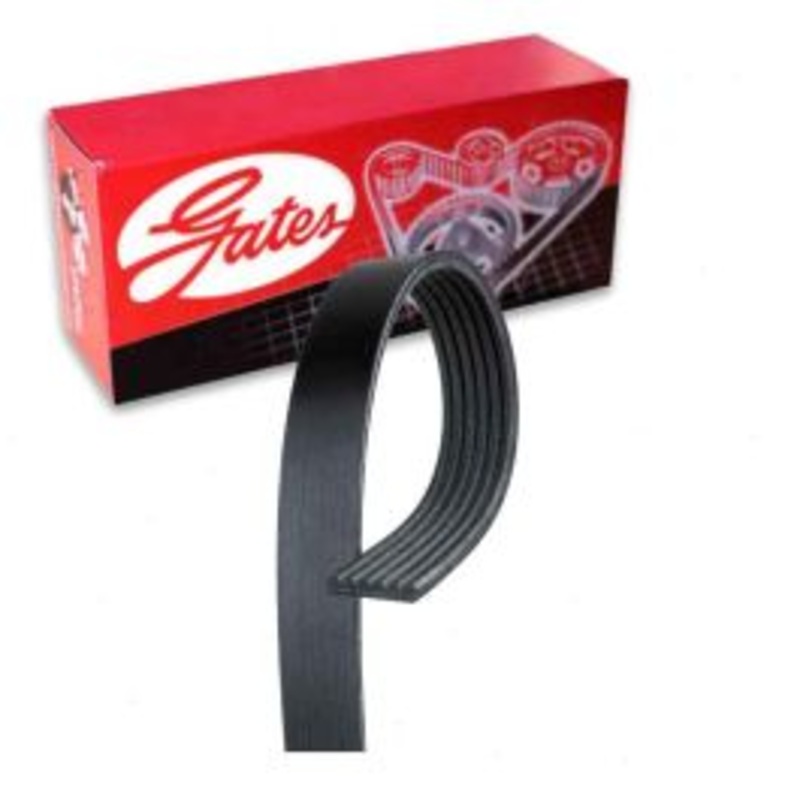 Gates Micro-V Serpentine Belt for 2018-2019 Jaguar F-Type 2.0L L4