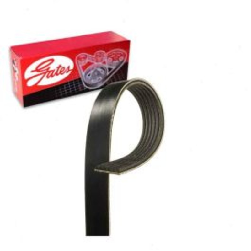 Gates Micro-V Serpentine Belt for 2007-2008 Isuzu i-290 2.9L L4