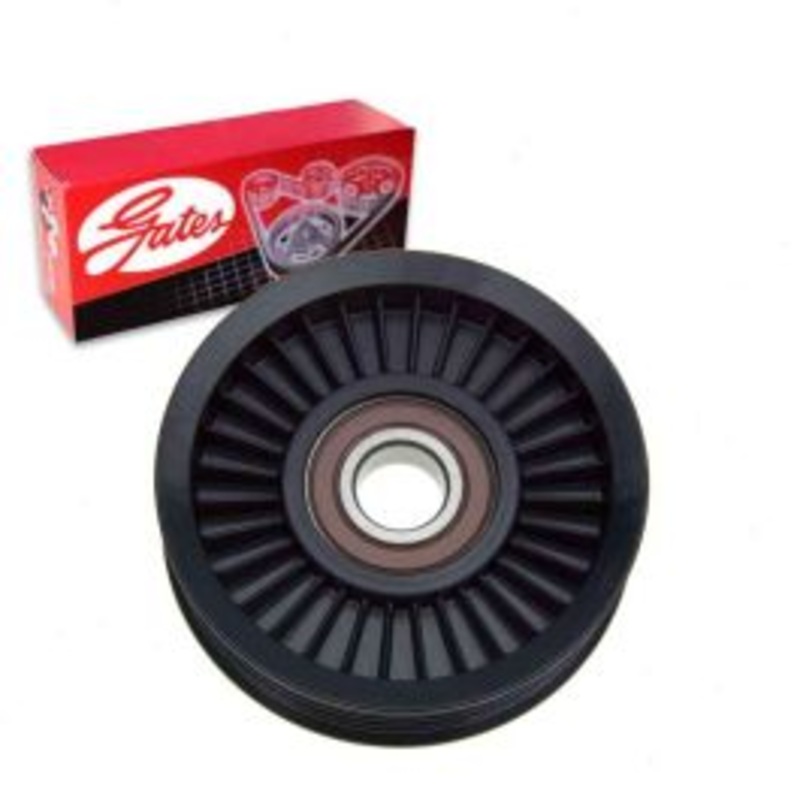 Gates DriveAlign Drive Belt Idler Pulley for 1992-1993 Chevrolet C2500 Suburban 7.4L V8
