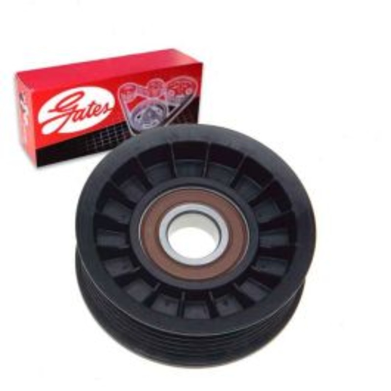Gates DriveAlign Drive Belt Idler Pulley for 1995 GMC K2500 Suburban 7.4L V8