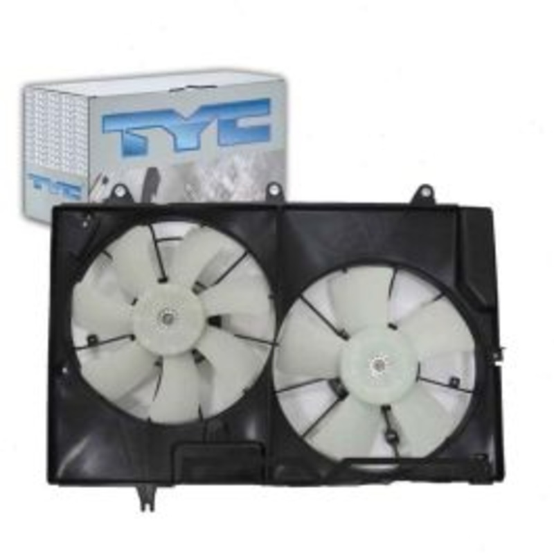 TYC 623460 Dual Radiator & Condenser Fan Assembly