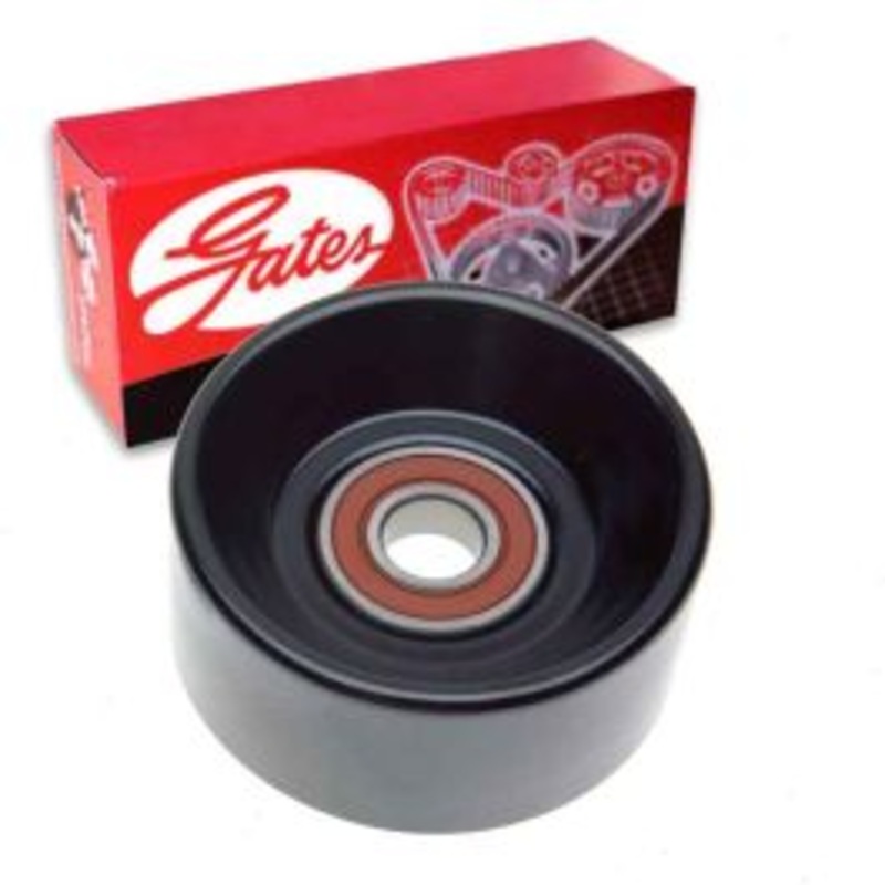 Gates DriveAlign Drive Belt Idler Pulley for 1998 Ford E-350 Econoline Club Wagon 7.3L V8