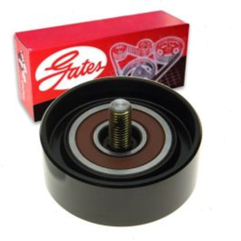 Gates DriveAlign Upper Drive Belt Idler Pulley for 2010-2012 Hyundai Santa Fe 2.4L L4