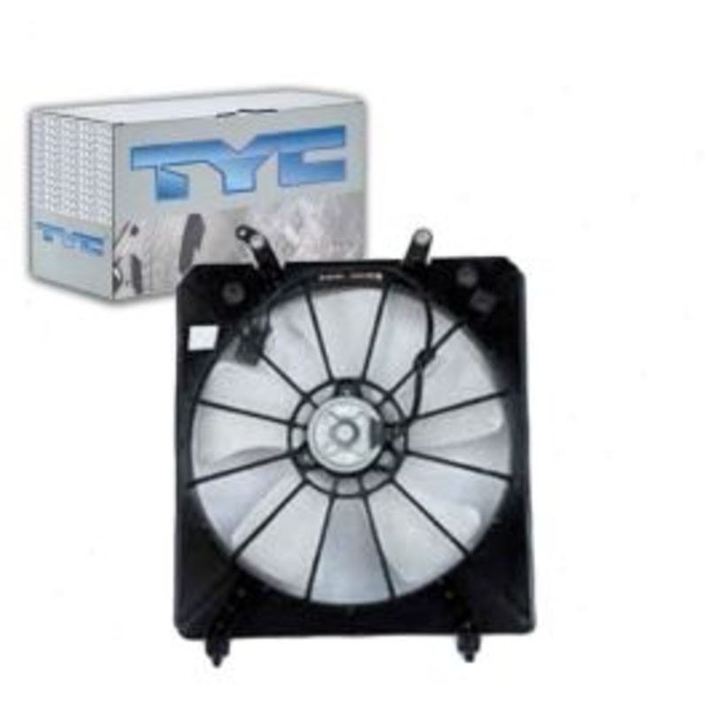 TYC Left Engine Cooling Fan Assembly for 1998-2002 Honda Accord 3.0L V6