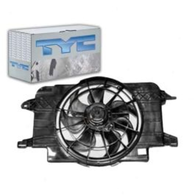 TYC 620390 Dual Radiator & Condenser Fan Assembly