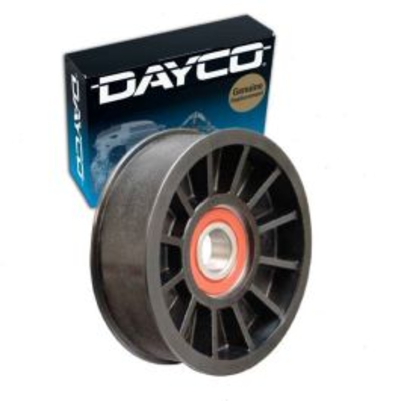 Dayco Smooth Pulley Drive Belt Idler Pulley for 1990-1997 Ford F-350 7.5L V8