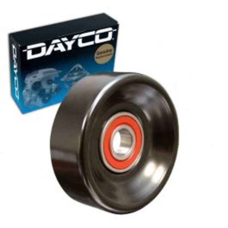 Dayco Alternator Water Pump Power Steering Drive Belt Idler Pulley for 2003-2011 Chevrolet Express 1500 5.3L V8