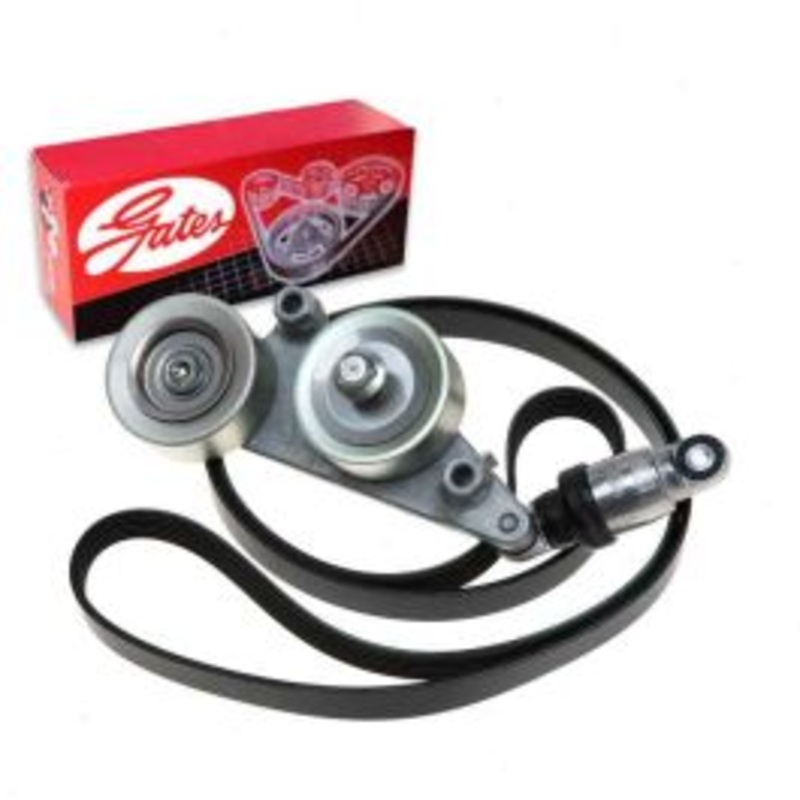 Gates Serpentine Belt Drive Component Kit for 2006-2011 Honda Pilot 3.5L V6