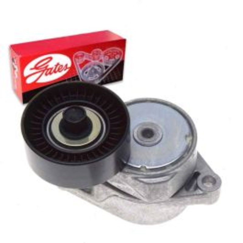 Gates DriveAlign Alternator Power Steering Water Pump Drive Belt Tensioner Assembly for 2001-2006 BMW X5 3.0L L6