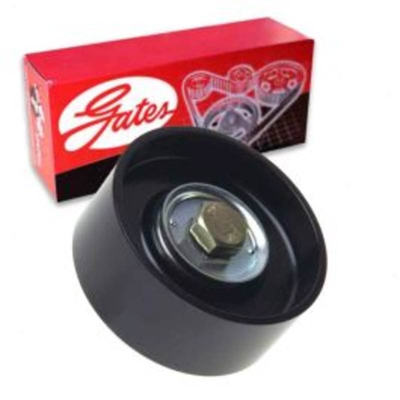 Gates DriveAlign Smooth Pulley Drive Belt Idler Pulley for 2015-2017 Infiniti Q70L 3.7L V6