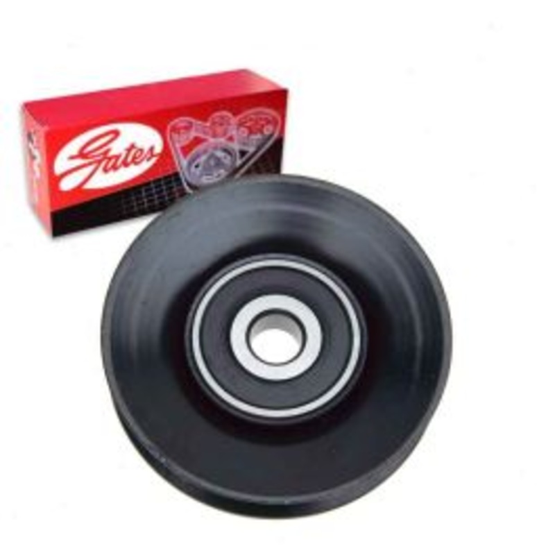 Gates DriveAlign Drive Belt Idler Pulley for 1989-1993 Ford Festiva 1.3L L4