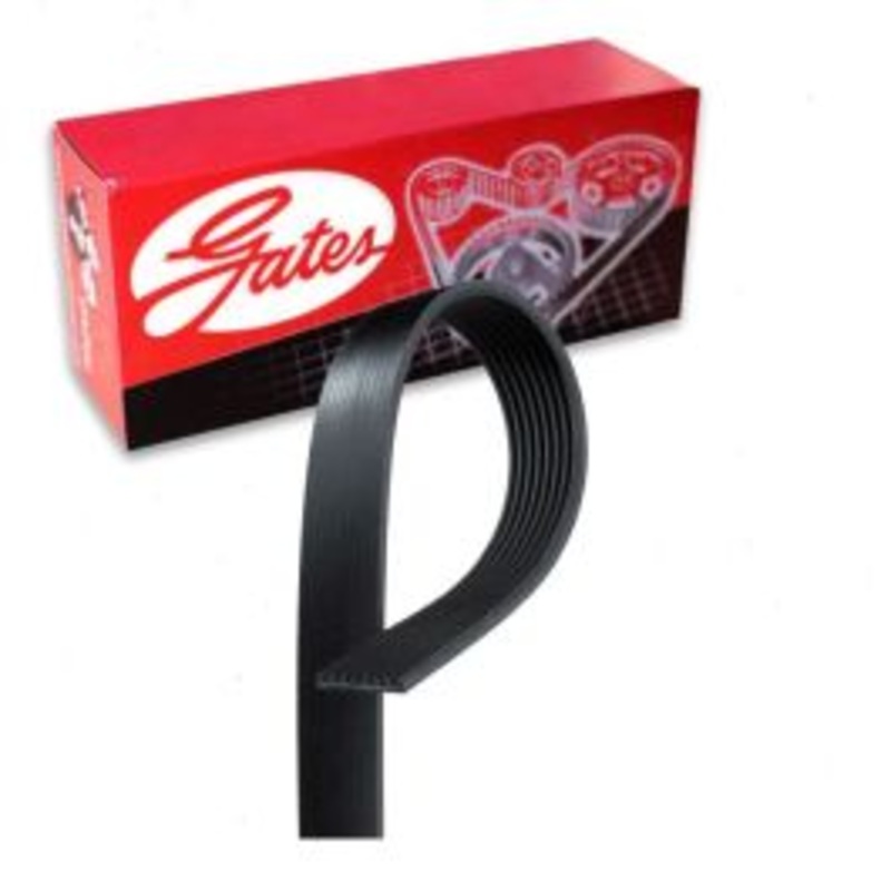 Gates Micro-V Jackshaft To Supercharger Serpentine Belt for 1990 Ford Cougar 3.8L V6
