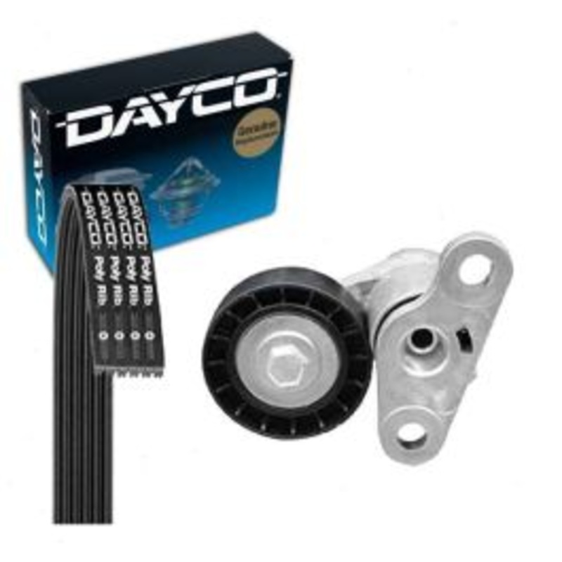 Dayco AC Tensioner Serpentine Belt Drive Component Kit for 2002-2006 Chevrolet Avalanche 1500 5.3L V8