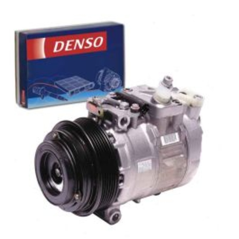 DENSO AC Compressor & Clutch for 1996-2000 Mercedes-Benz C280 2.8L L6 V6